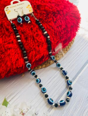 Evil Eye Necklace Set