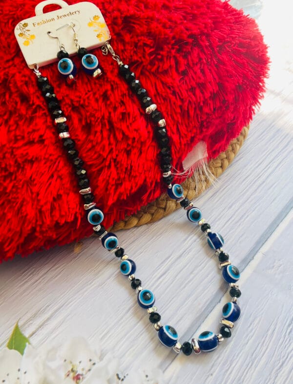 Evil Eye Necklace Set