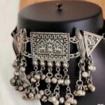 Oxidised-Blackpolish-Ghungroo-Necklace