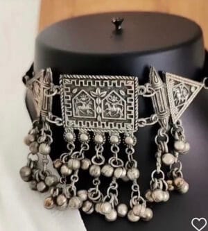 Oxidised-Blackpolish-Ghungroo-Necklace