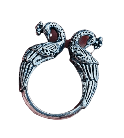 Oxidised-Brass-Replica-Adjustible-Finger-Ring