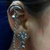 Oxidised Silver Ear Cuff