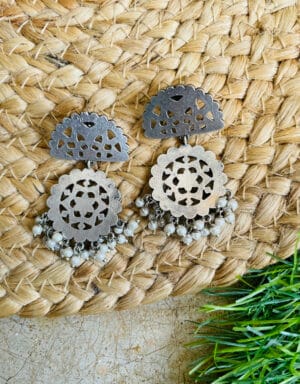 Brass-Replica-Earring