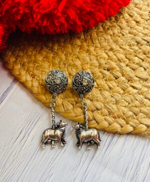 Brass-Replica-Earring