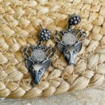 Brass-Replica-Earring