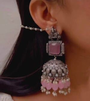 Brass-Replica-Monalisa-Jhumka
