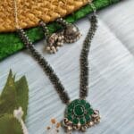 Brass-Replica-Stone-Necklace-Set