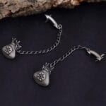 Brass-Replica-Telephone-Style-Dual-Earring