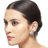 Brass-Replica-Telephone-Style-Dual-Earring-Model