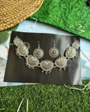 German-Silver-Necklace-Set