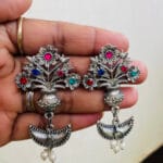 Oxidised-Blackpolish-Earring