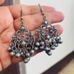 Oxidised-Blackpolish-Earring