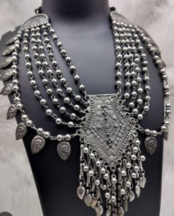 Oxidised-Blackpolish-Necklace