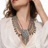 Oxidised-Blackpolish-Necklace-Model