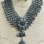 Oxidised-Blackpolish-Necklace-Set
