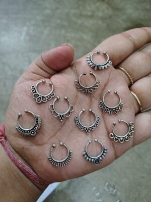Oxidised-Nose-Septum-Ring