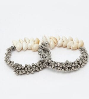 Oxidised-Shell-Adjustable-Bangle