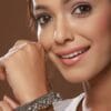 Oxidised-Silver-Adjustable-Ghungroo-Pair-Bangles-Model