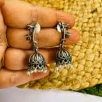 brass-replica-jhumka-earrings