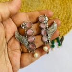 brass-replica-monalisa-stone-earrings