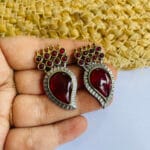 brass-replica-monalisa-stone-earrings