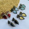 brass-replica-monalisa-stone-earrings-2