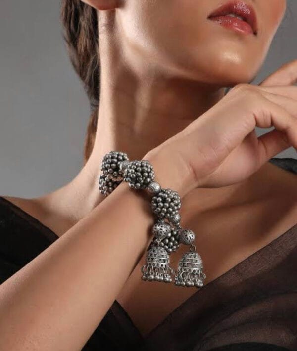 oxidised-blackpolish-adjustable-bangle-model