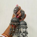 oxidised-blackpolish-jhumka