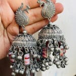 oxidised-blackpolish-jhumka