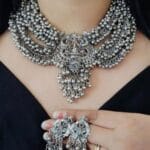 oxidised-blackpolish-necklace-set