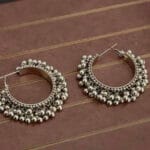 oxidised-silver-chandbali-earring