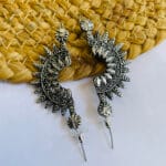 oxidised-silver-pin-bugadi-earring