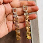 western-golden-ad-stone-earring