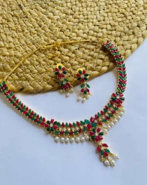 brass-gold-plated-stone-necklace-set-multi