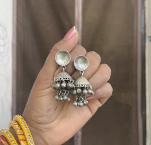 brass-replica-jhumka-earrings