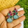 brass-replica-monalisa-stone-earrings