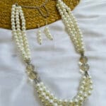 oxidised-silver-pearl-necklace-set