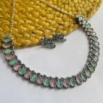 brass-replica-monalisa-ad-stone-necklace-set