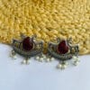 brass-replica-monalisa-stone-earrings