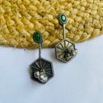 brass-silver-replica-earring
