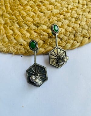 brass-silver-replica-earring