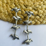 brass-silver-replica-earring