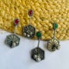 brass-silver-replica-earring-2