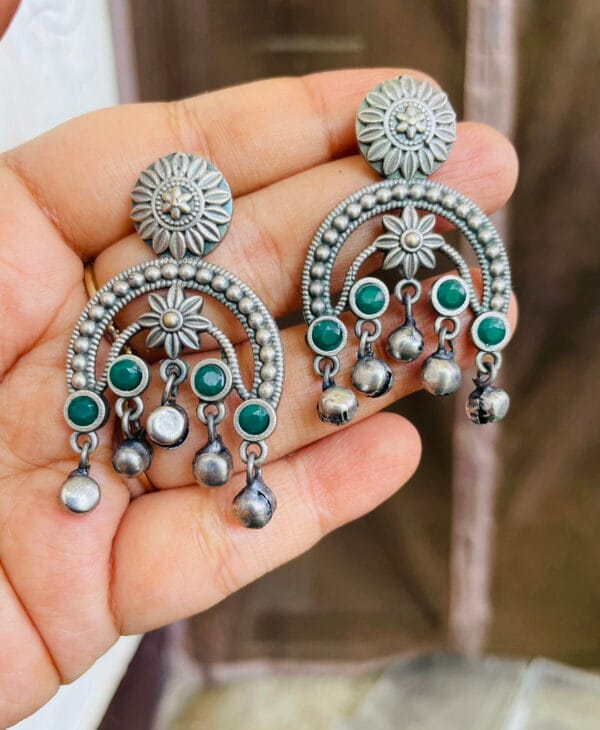 brass-silver-replica-earring