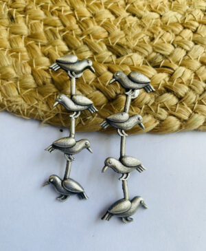 brass-silver-replica-earring