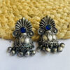 brass-silver-replica-stone-jhumka