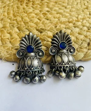 brass-silver-replica-stone-jhumka
