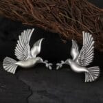 oxidised-black-polish-bird-shape-earrings