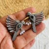 brass-silver-replica-bird-shape-earring