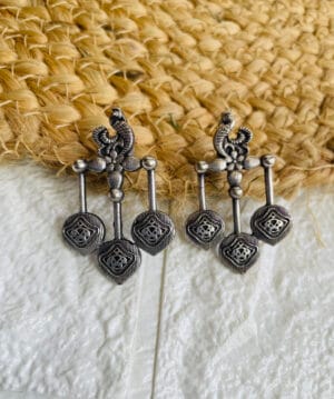 brass-silver-replica-earring